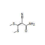 2-Cyano-3,3-bis(methylthio)acrylamide