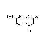 2-Amino-5,7-dichloro-1,8-naphthyridine