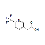 2-[6-(Trifluoromethyl)-3-pyridyl]acetic Acid