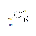 2-Amino-5-chloro-4-(trifluoromethyl)pyridine Hydrochloride