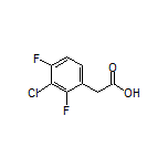 2-(3-Chloro-2,4-difluorophenyl)acetic Acid