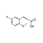 3-(5-Fluoro-2-methoxyphenyl)acrylic Acid