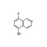 5-Bromo-8-fluoroisoquinoline