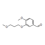 4-Methoxy-3-(3-methoxypropoxy)benzaldehyde