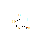 6-Hydroxy-5-iodopyrimidin-4(3H)-one