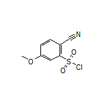 2-Cyano-5-methoxybenzenesulfonyl Chloride