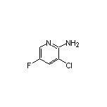 2-Amino-3-chloro-5-fluoropyridine