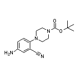 5-Amino-2-(4-Boc-1-piperazinyl)benzonitrile