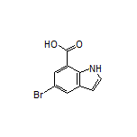 5-Bromo-1H-indole-7-carboxylic Acid