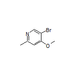 5-Bromo-4-methoxy-2-methylpyridine