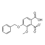 4-(Benzyloxy)-3-methoxy-2-nitrobenzoic Acid