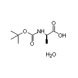 Boc-D-alanine Hydrate