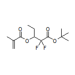 tert-Butyl 2,2-Difluoro-3-(methacryloyloxy)pentanoate