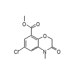 Methyl 6-Chloro-4-methyl-3-oxo-3,4-dihydro-2H-benzo[b][1,4]oxazine-8-carboxylate