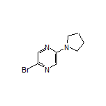 2-Bromo-5-(pyrrolidin-1-yl)pyrazine