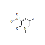 5-Fluoro-1-methyl-3-nitropyridin-2(1H)-one
