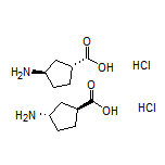 trans-3-Aminocyclopentanecarboxylic Acid Hydrochloride