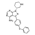 (R)-4-Amino-3-(4-phenoxyphenyl)-1-(3-piperidyl)-1H-pyrazolo[3,4-d]pyrimidine