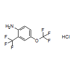 4-(Trifluoromethoxy)-2-(trifluoromethyl)aniline Hydrochloride