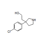 2-[3-(4-Chlorophenyl)pyrrolidin-3-yl]ethanol