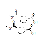 cis-3-(Methoxycarbonyl)cyclopentanecarboxylic Acid