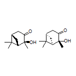 rel-(1S,2S,5S)-2-Hydroxy-2,6,6-trimethylbicyclo[3.1.1]heptan-3-one