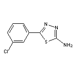 2-Amino-5-(3-chlorophenyl)-1,3,4-thiadiazole