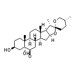 (3beta,5alpha,25R)-3,5-Dihydroxyspirostan-6-one