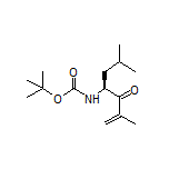 (S)-4-(Boc-amino)-2,6-dimethyl-1-hepten-3-one