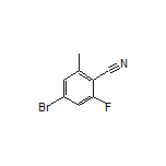 4-Bromo-2-fluoro-6-methylbenzonitrile