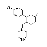 1-[(4’-Chloro-5,5-dimethyl-3,4,5,6-tetrahydro-2-biphenylyl)methyl]piperazine