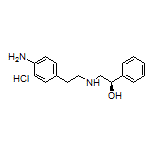 (R)-2-[(4-Aminophenethyl)amino]-1-phenylethanol Hydrochloride