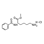 Methyl (S)-6-Amino-2-benzamidohexanoate Hydrochloride