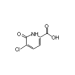 5-Chloro-6-oxo-1,6-dihydropyridine-2-carboxylic Acid