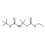 Ethyl 3-(Boc-amino)-3-methylbutanoate