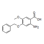 2-Amino-4-(benzyloxy)-5-methoxybenzoic Acid