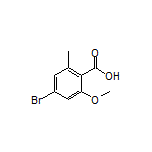 4-Bromo-2-methoxy-6-methylbenzoic Acid