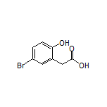 5-Bromo-2-hydroxyphenylacetic Acid