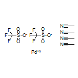 Tetrakis(acetonitrile)palladium(II) Ditriflate