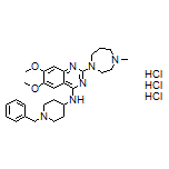 N-(1-Benzylpiperidin-4-yl)-6,7-dimethoxy-2-(4-methyl-1,4-diazepan-1-yl)quinazolin-4-amine Trihydrochloride