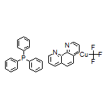 (1,10-Phenanthroline)(trifluoromethyl)(triphenylphosphine)copper(I)