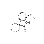 4-(3-Methoxyphenyl)oxane-4-carboxylic Acid