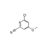 6-Chloro-4-methoxypyridine-2-carbonitrile