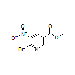 Methyl 6-Bromo-5-nitronicotinate