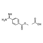 Methyl 4-Carbamimidoylbenzoate Acetate