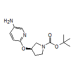 (R)-6-[(1-Boc-3-pyrrolidinyl)oxy]pyridin-3-amine