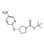 (S)-6-[(1-Boc-pyrrolidin-3-yl)oxy]pyridin-3-amine