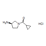 (R)-(3-Amino-1-pyrrolidinyl)(cyclopropyl)methanone Hydrochloride