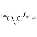 Methyl 4-(4-Aminopiperidine-1-carbonyl)benzoate Hydrochloride
