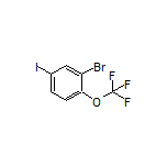 2-Bromo-4-iodo-1-(trifluoromethoxy)benzene